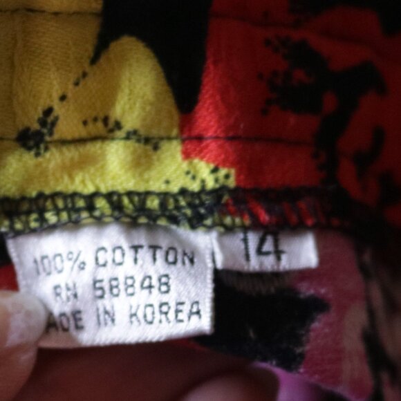 Bright Floral Vintage 80's Neiman Marcus Rimini Jacket and Skirt Bright Floral - Picture 2 of 7